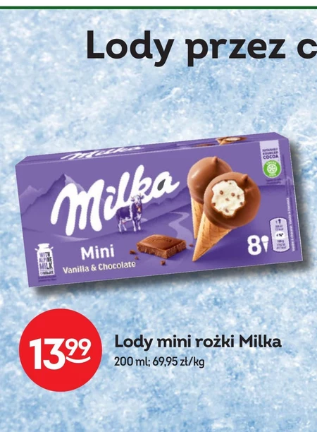 Lody Milka