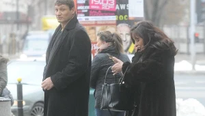 Andrzej Gołota z żoną Mariolą