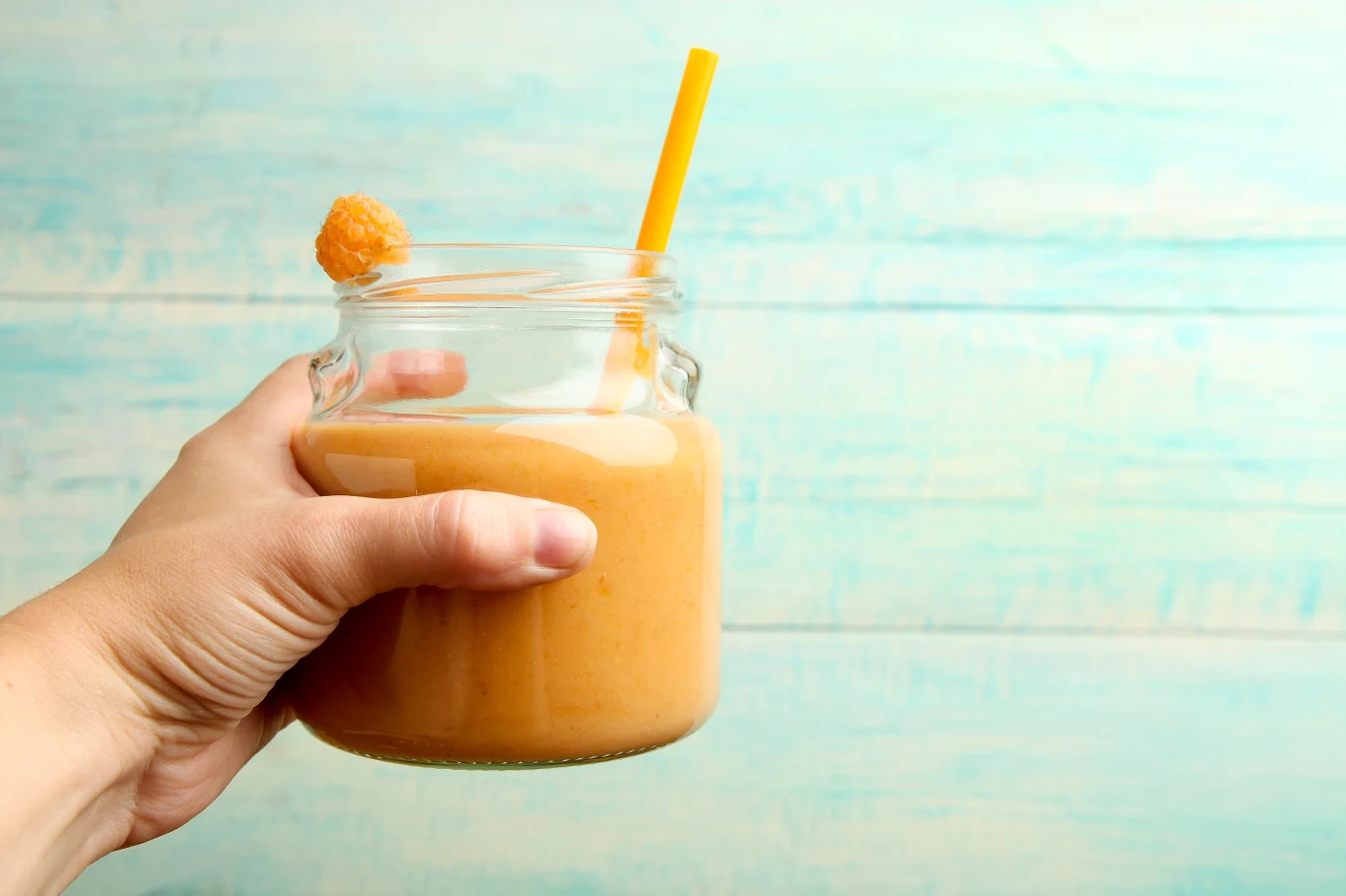 Smoothie z gruszką i kaszą jaglaną