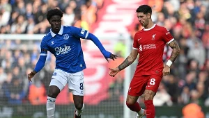 Everton przegrał ostatnie derby z Liverpoolem 0:2