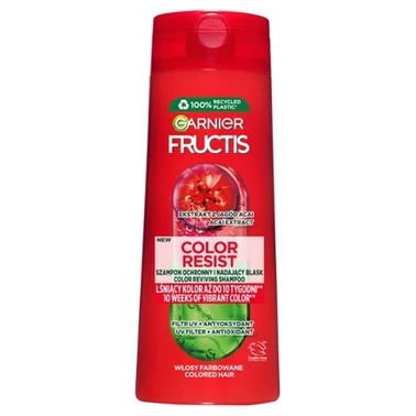 Garnier Fructis Color Resist Szampon ochronny i nadający blask 400 ml - 0