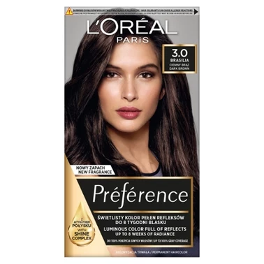 L'Oréal Paris Préférence Farba do włosów ciemny brąz 3.0 Brasilia - 0