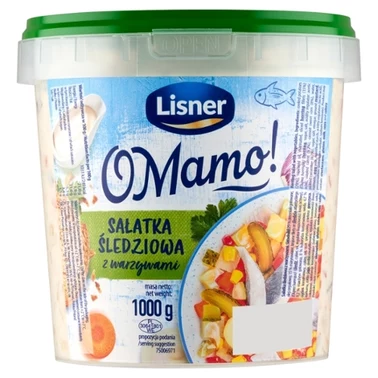 Lisner O Mamo! Sałatka śledziowa z warzywami 1000 g - 1