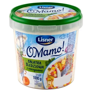 Lisner O Mamo! Sałatka śledziowa z warzywami 1000 g - 0