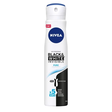 Nivea Black&White Invisible Pure Antyperspirant Spray 250ml - 1