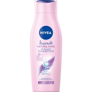 Nivea Hairmilk Shine Szampon dla naturalnego połysku 400ml - 1