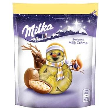 Milka Czekolada mleczna z nadzieniem mlecznym i kawałkami orzechów laskowych 86 g (14 sztuk) - 2