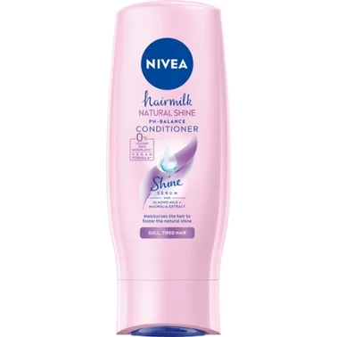 Nivea Hairmilk Shine Odżywka wyzwalająca blask 200ml - 1