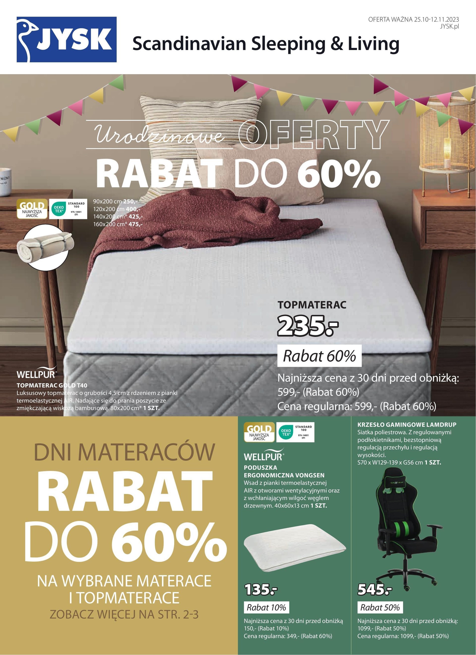 Gazetka promocyjna Jysk • Okazjum.pl • s.1 • 72386