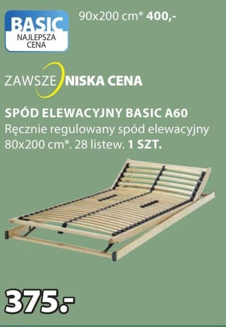 Spód elewacyjny