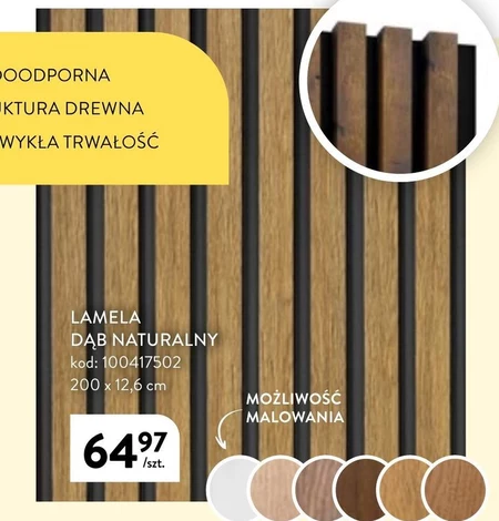 Panel lamelowy