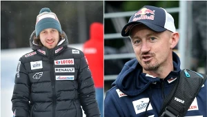 Jan Winkiel (po lewej) i Adam Małysz