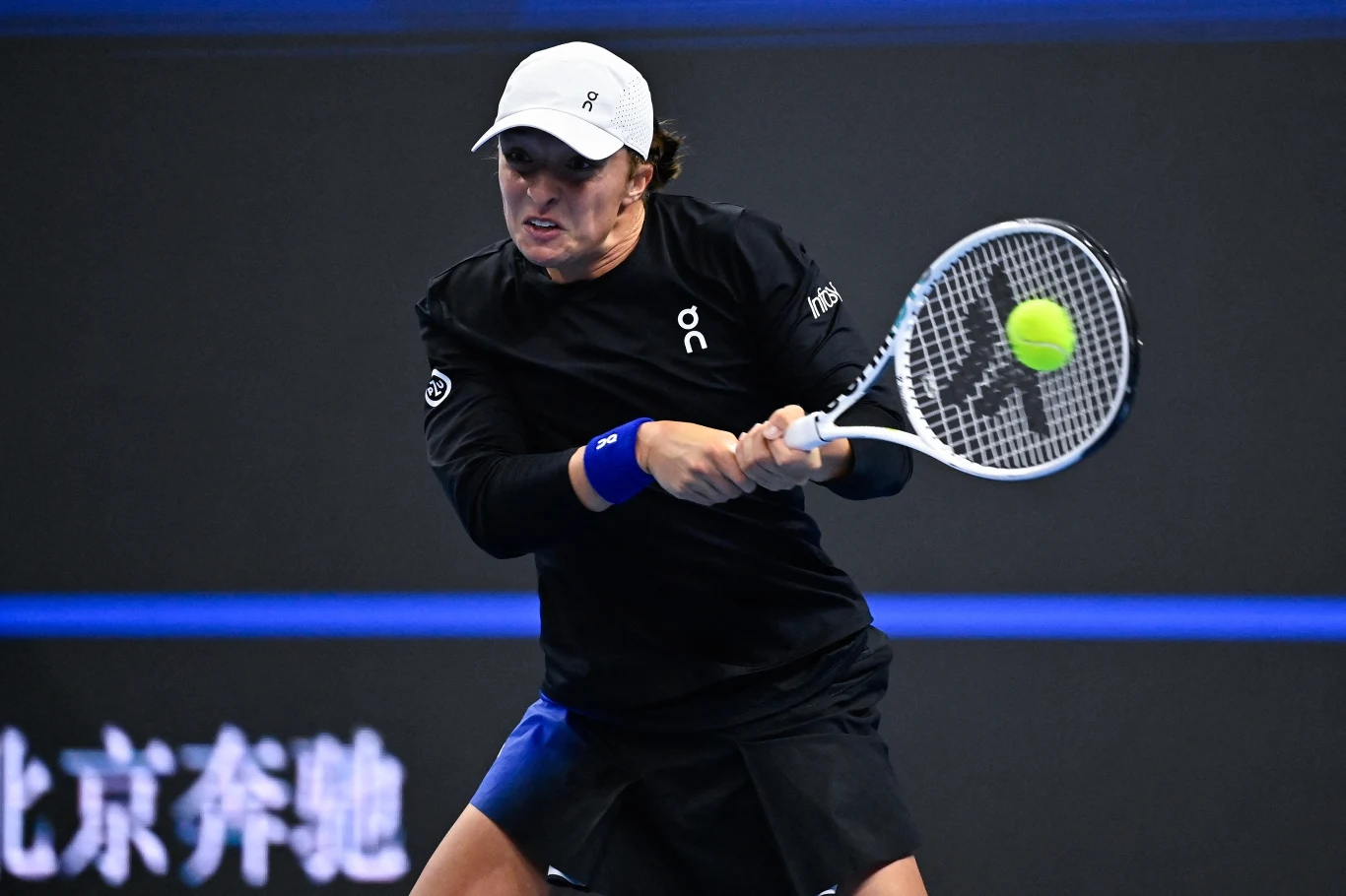 Iga Świątek na korcie Iga Świątek na korcie