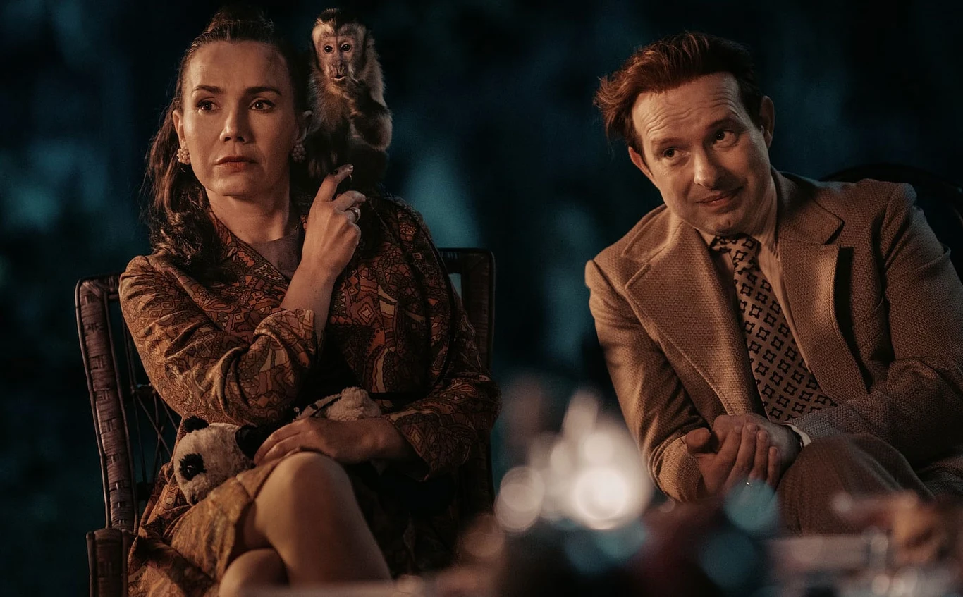 Olga Bołądź i Dariusz Chojnacki jako Hanna i Antoni Gucwińscy w filmie "Simona Kossak" Olga Bołądź i Dariusz Chojnacki jako Hanna i Antoni Gucwińscy w filmie "Simona Kossak"