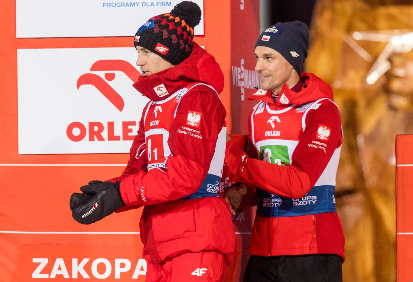 Kamil Stoch i Piotr Żyła
