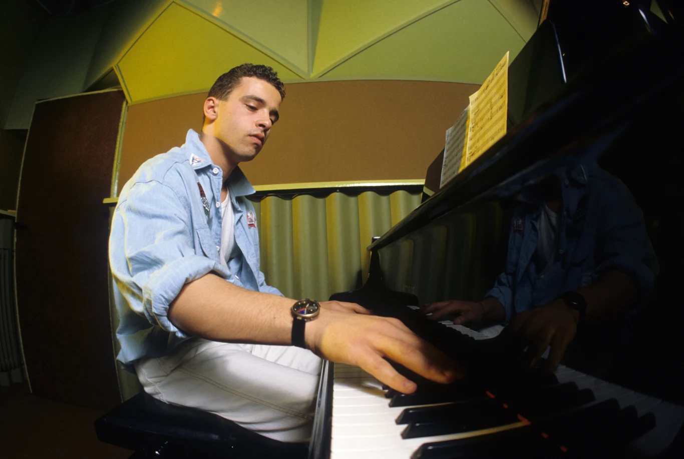 Młody Eros Ramazzotti