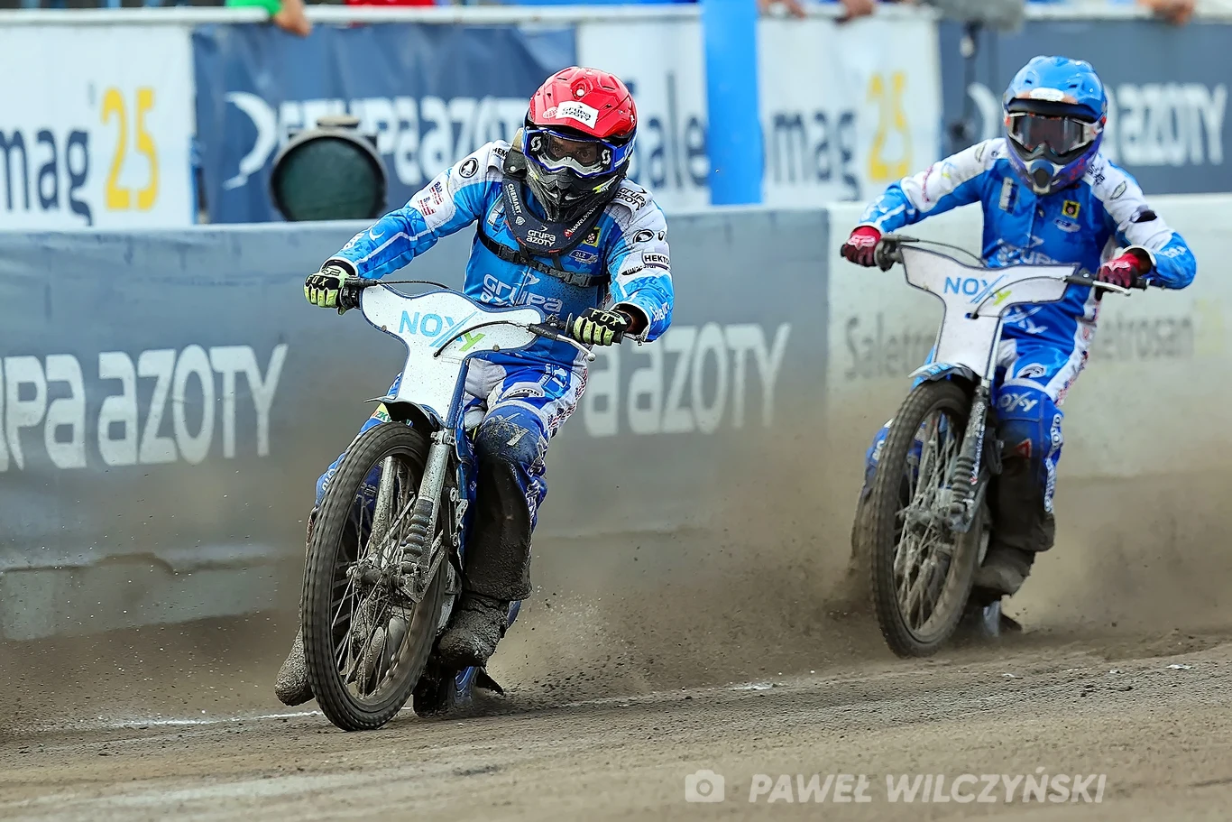 Matic Ivacic i Paweł Miesiąc. Unia Tarnów na podwójnym prowadzeniu.