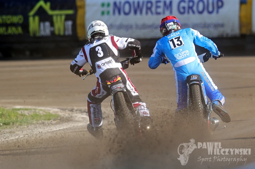 Unia Tarnów z Lokomotivem Daugavpils. Jewgienij Kostygow kontra Rene Bach. Unia Tarnów z Lokomotivem Daugavpils. Jewgienij Kostygow kontra Rene Bach.