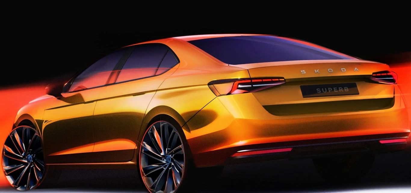 Stylistyka nowej Skody Superb nie jest rewolucją. Stylistyka nowej Skody Superb nie jest rewolucją.