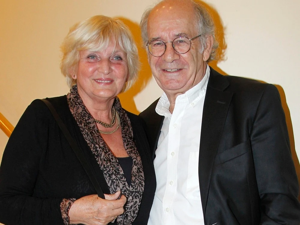 Włodzimierz Press z żoną