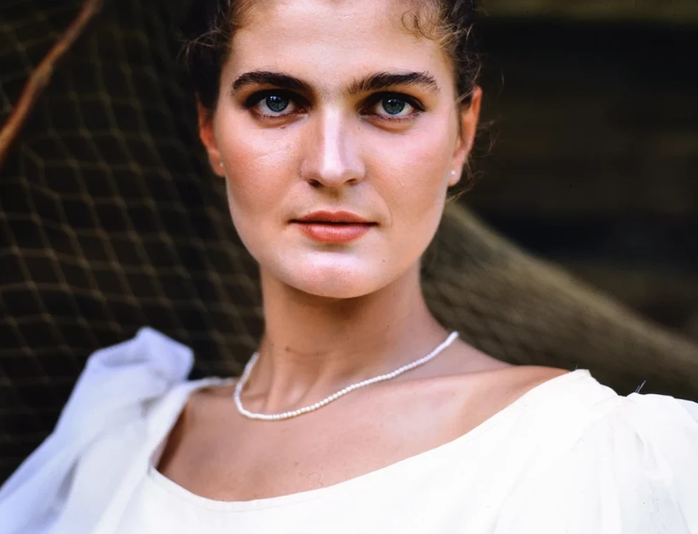 Katarzyna Pawlak jako Justyna Orzelska w filmie "Nad Niemnem" (1986)