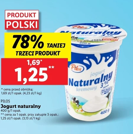 Jogurt naturalny Pilos