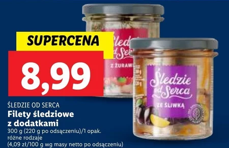 Filety śledziowe Śledzie od serca