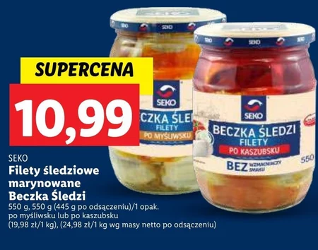 Filety śledziowe Seko