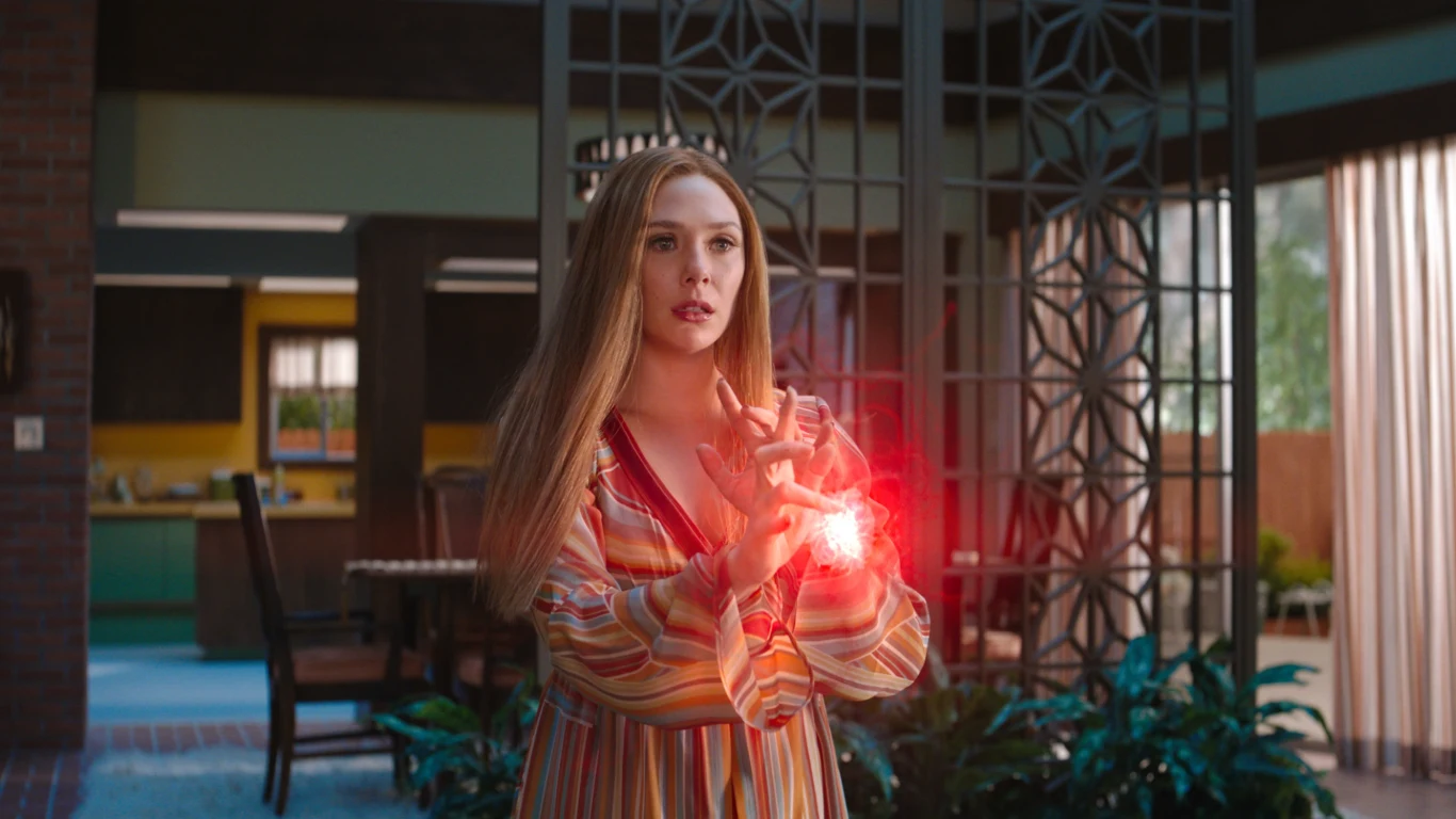 Elizabeth Olsen w serialu "WandaVision"