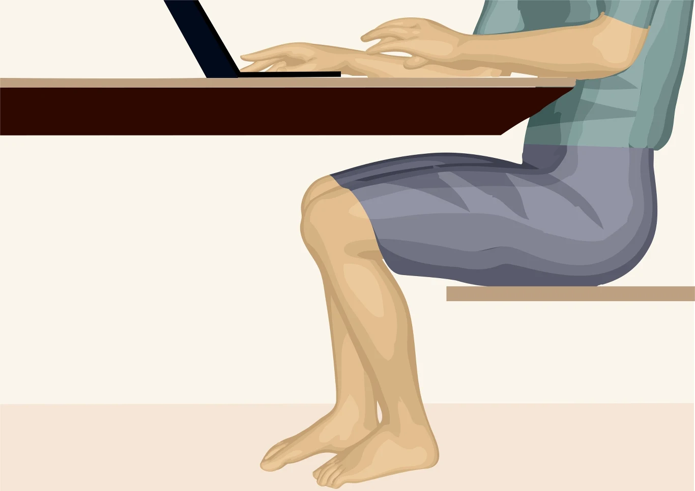 Pozycja, w jakiej pracujesz, może wiele o tobie zdradzić