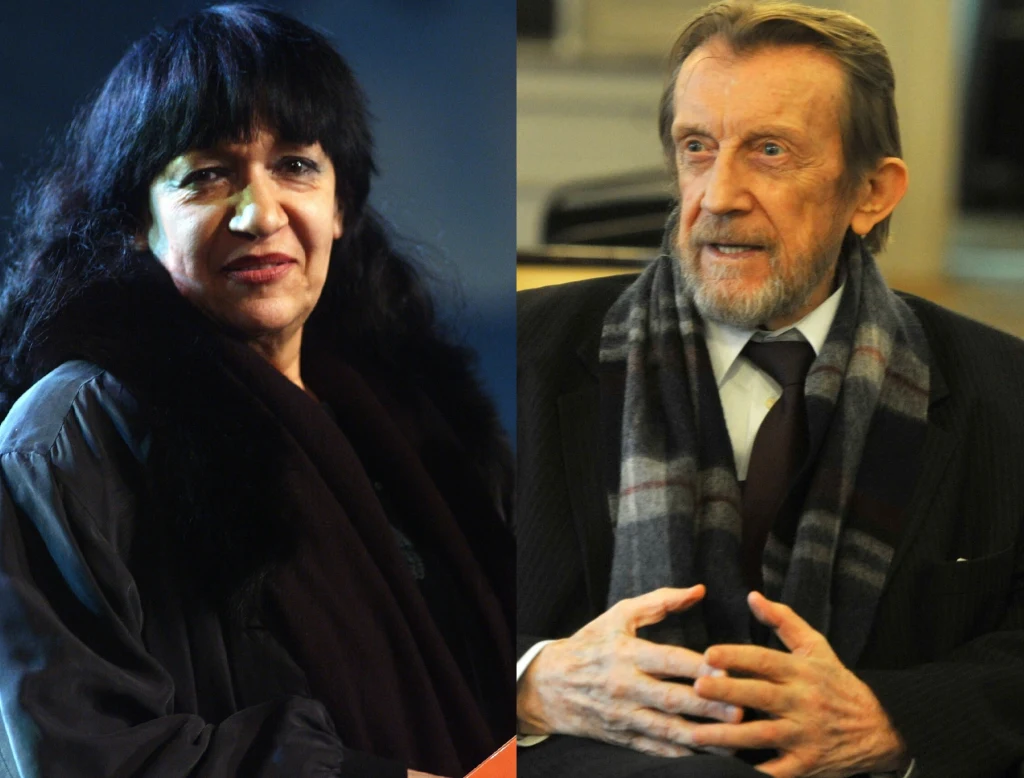 Ewa Demarczyk i Edward Linde-Lubaszenko