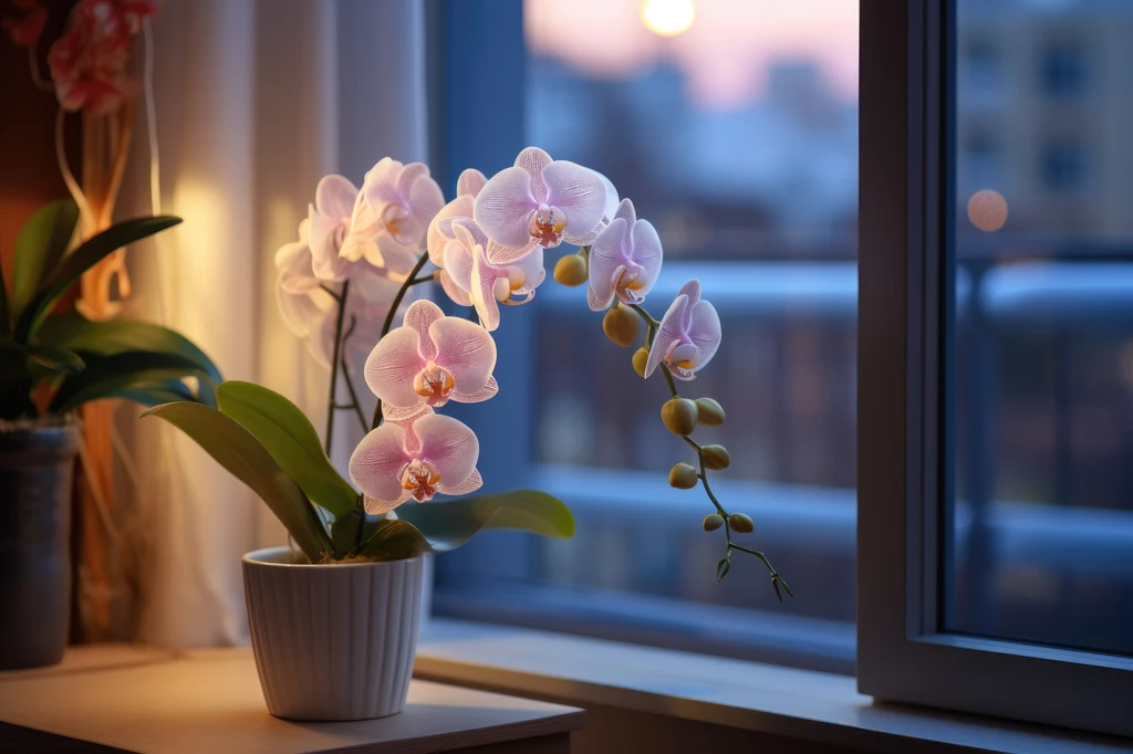 Orchidea  to jedna z roślin, których lepiej nie trzymać w sypialni