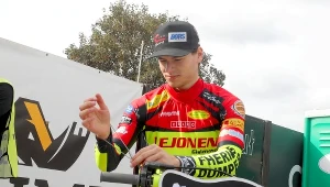 Casper Henriksson w barwach Startu Gniezno.