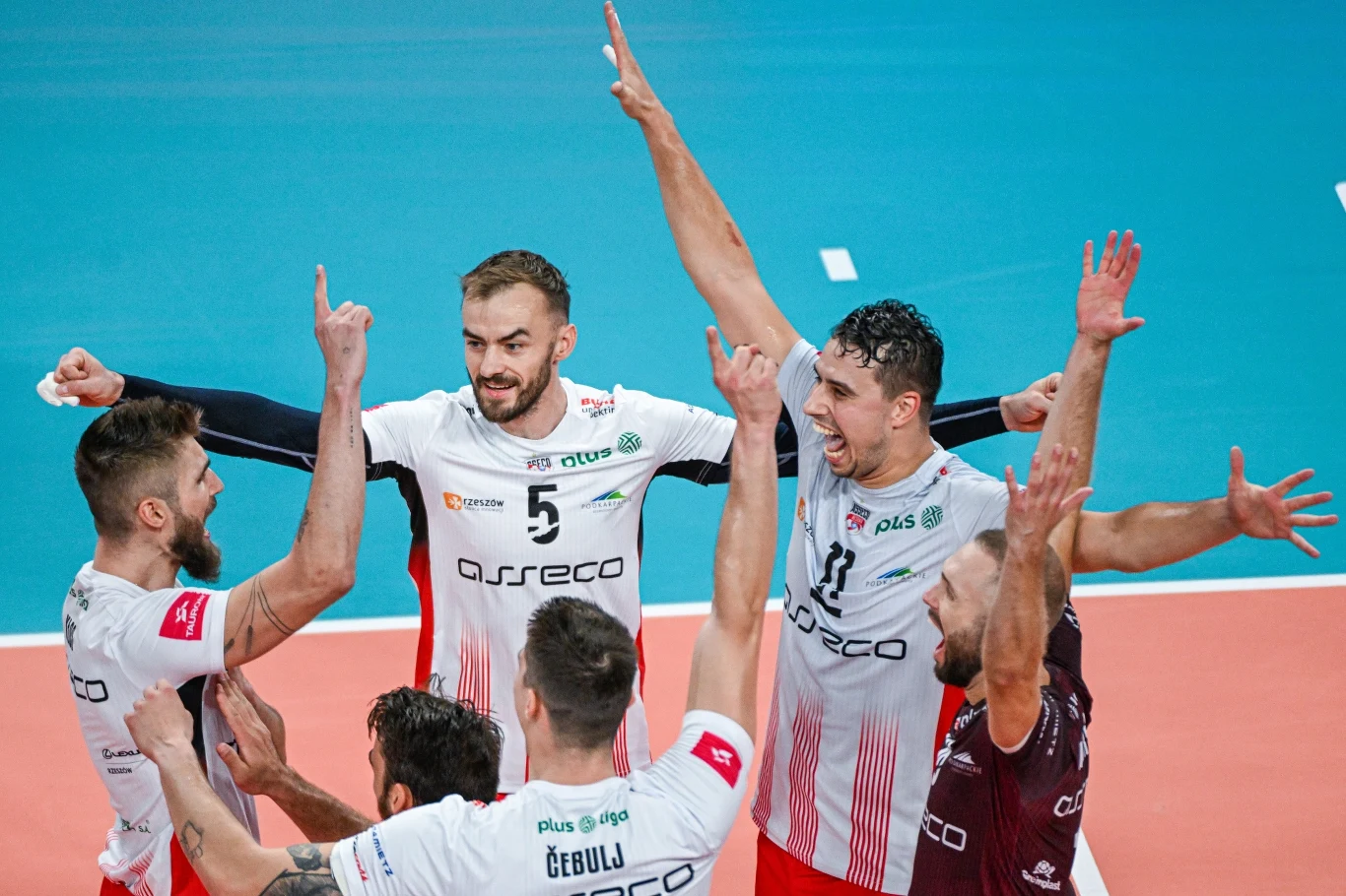 Siatkarze Asseco Resovii Rzeszów