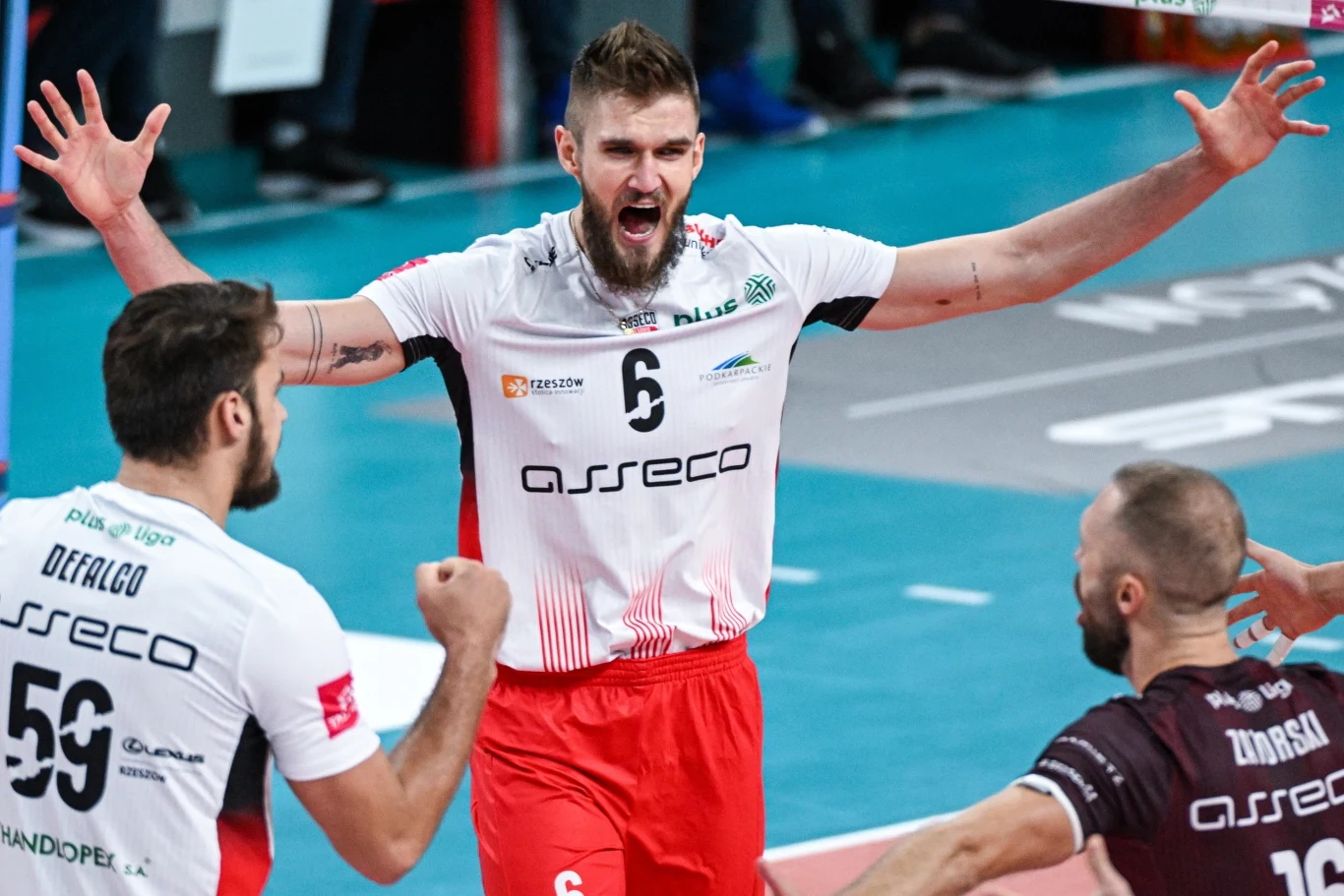 Siatkarze Asseco Resovii Rzeszów