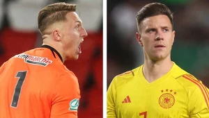 Marcin Bułka i Marc-Andre ter Stegen