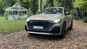 Audi Q8 po modernizacji. Pozwala grać w gry i wybrać własną sygnaturę świetlną 