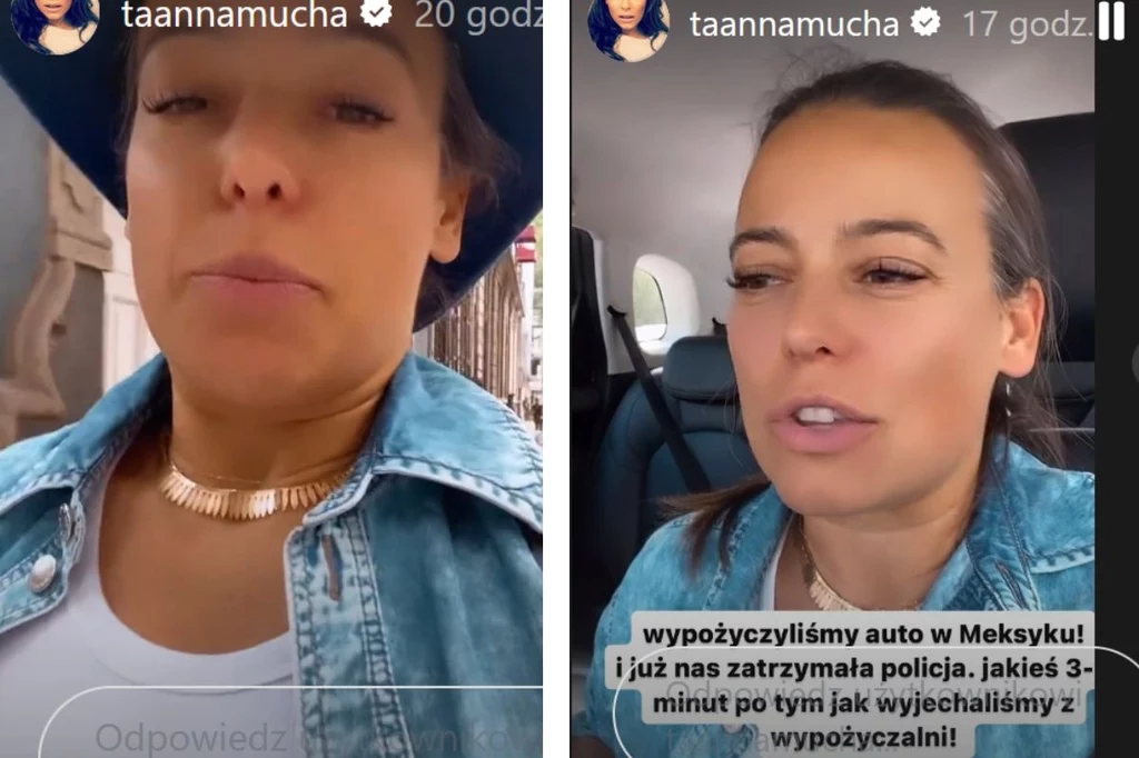 Anna Mucha zatrzymana przez policję w Meksyku. Obeszło się bez mandatu