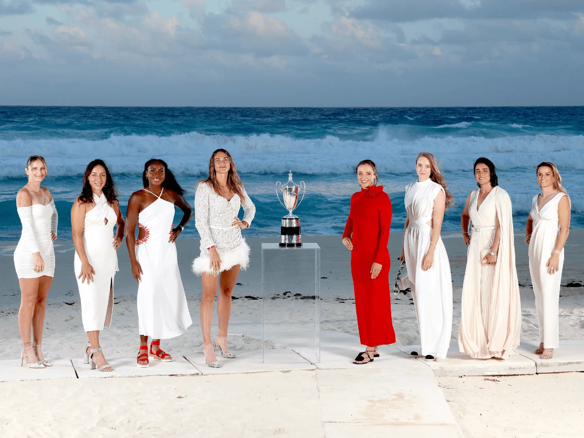 Marketa Vondrousova, Jessica Pegula, Coco Gauff, Aryna Sabalenka, Iga Świątek, Elena Rybakina, Ons Jabeur i Maria Sakkari