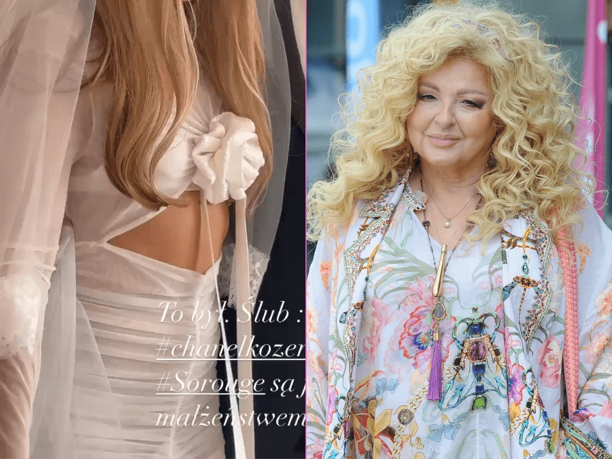 Magda Gessler pokazała suknię "drugiej córki"