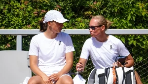 Iga Świątek ma zawsze wsparcie ze strony Darii Abramowicz