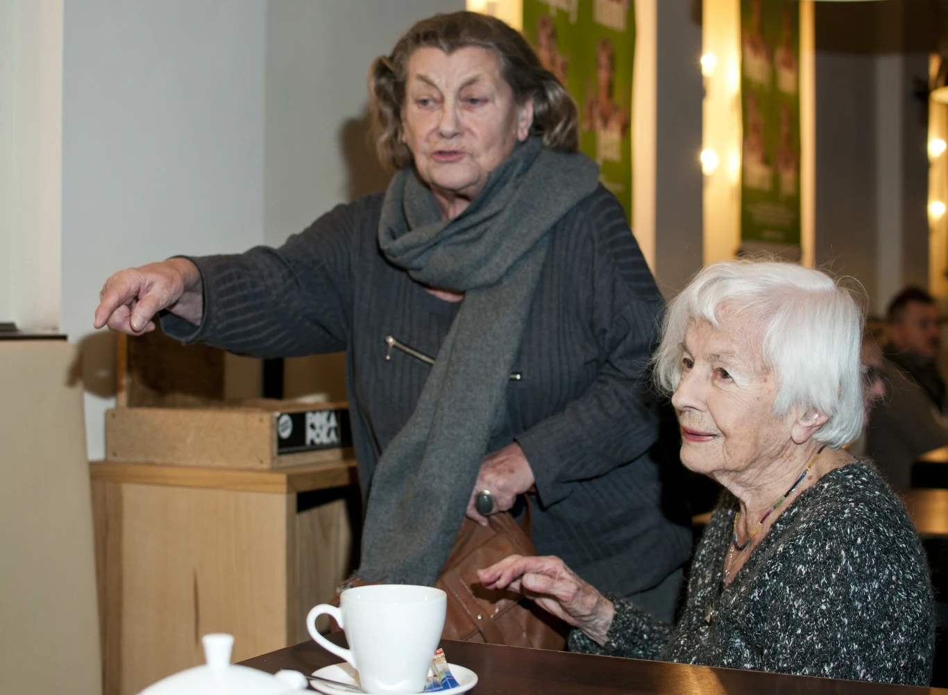 Barbara Horawianka i Danuta Szaflarska Barbara Horawianka i Danuta Szaflarska