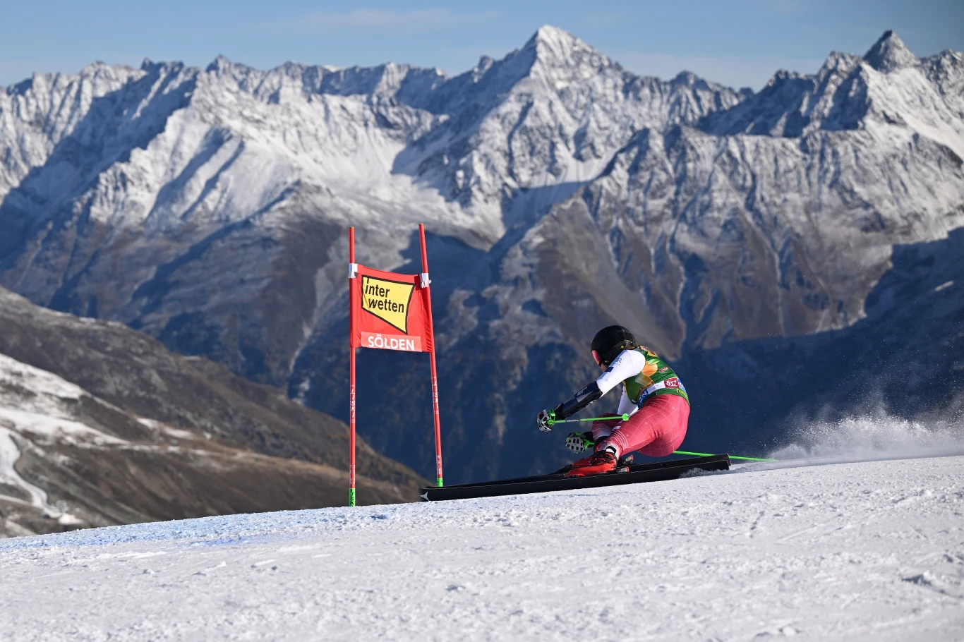Magdalena Łuczak w Soelden Magdalena Łuczak w Soelden