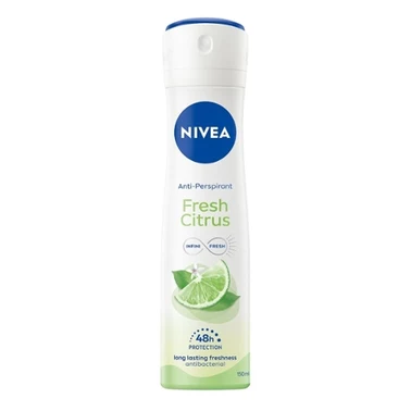 Nivea Fresh Citrus Antyperspirant Spray 150ml - 0