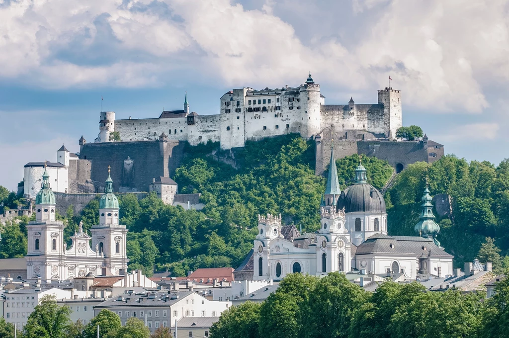 Zamek Hohensalzburg.