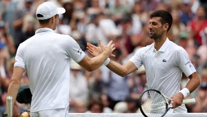 Hubert Hurkacz i Novak Djoković