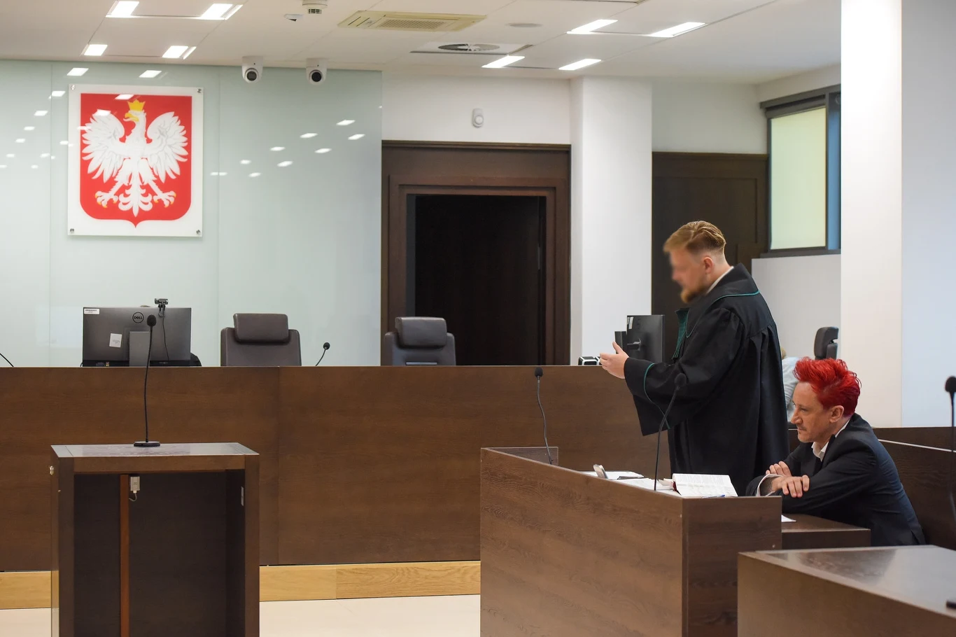 Michał Wiśniewski na sali rozpraw