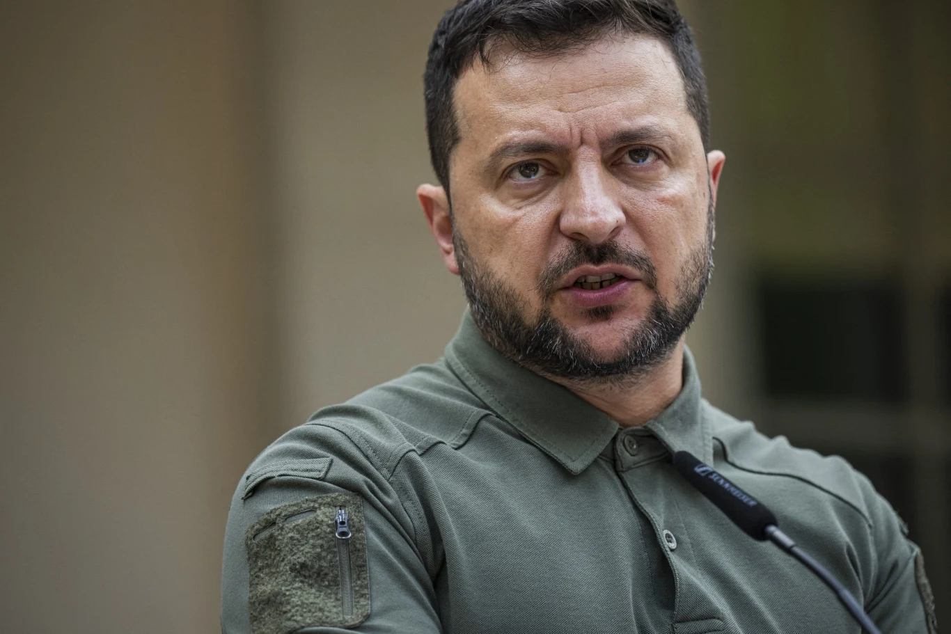 Prezydent Ukrainy Wołodymyr Zełenski odniósł się do protestów polskich rolników Prezydent Ukrainy Wołodymyr Zełenski odniósł się do protestów polskich rolników