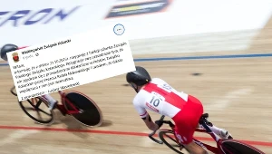 Rywalizacja kolarzy torowych