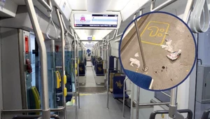 Miejskie Przedsiębiorstwo Komunikacyjne S.A. w Krakowie pokazało zdjęcie z tramwaju